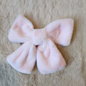 Moñitos nube - Baby pink